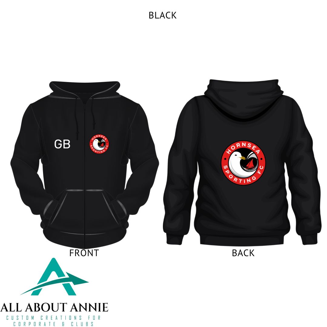Hornsea Sporting FC Adults Zip Hoodie