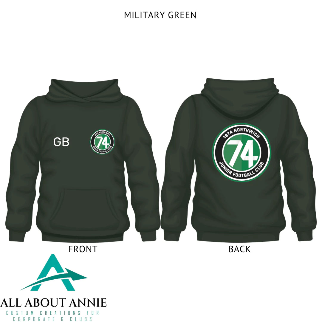 Kids Hoodie - Military Green