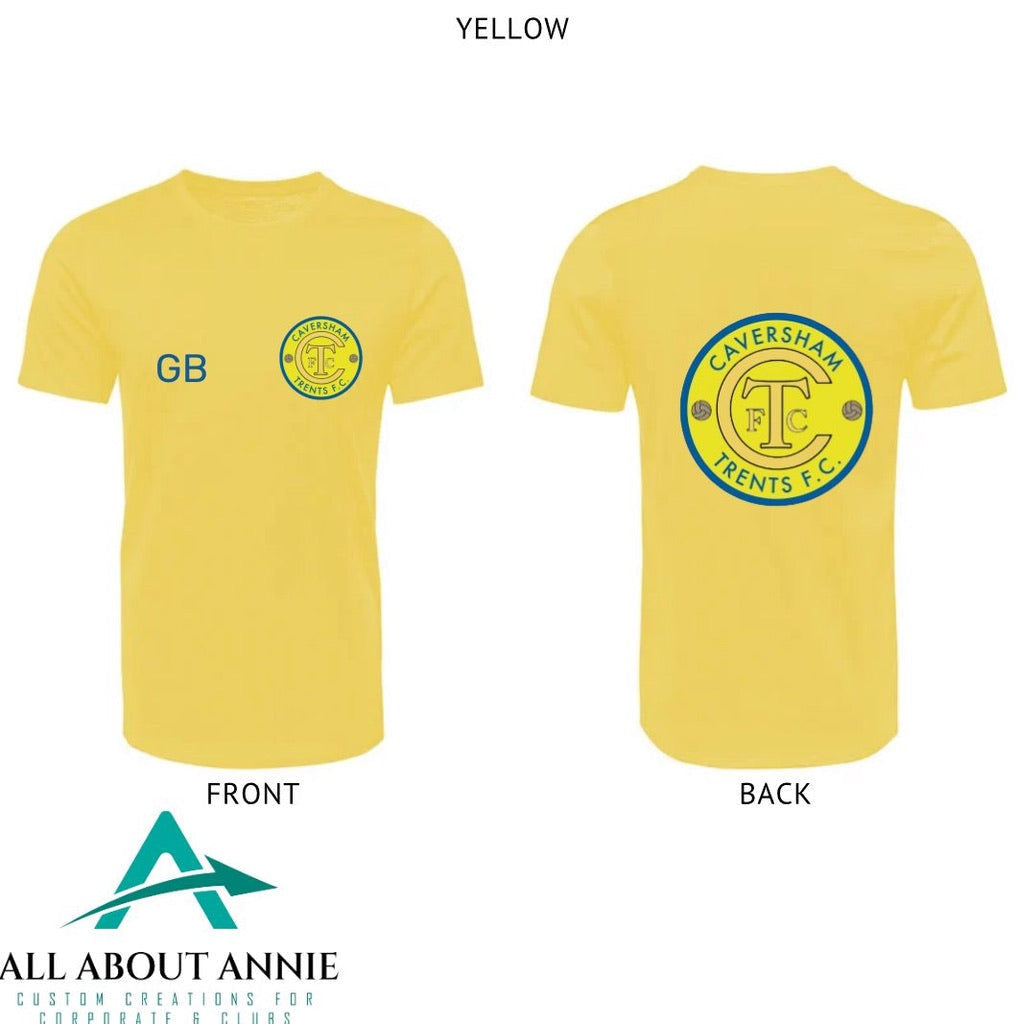 Kids Sports T-Shirts - Yellow