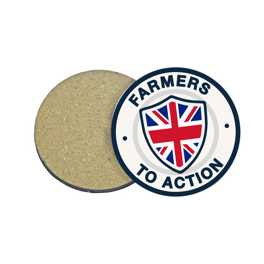 Farmers To Action Drinks Coaster
