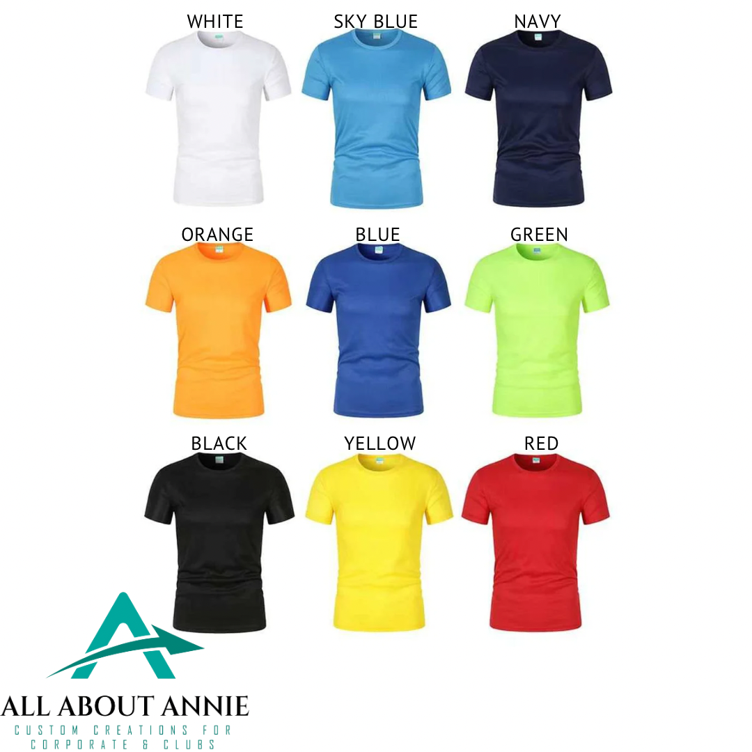 Adults T-Shirts - Colour Options