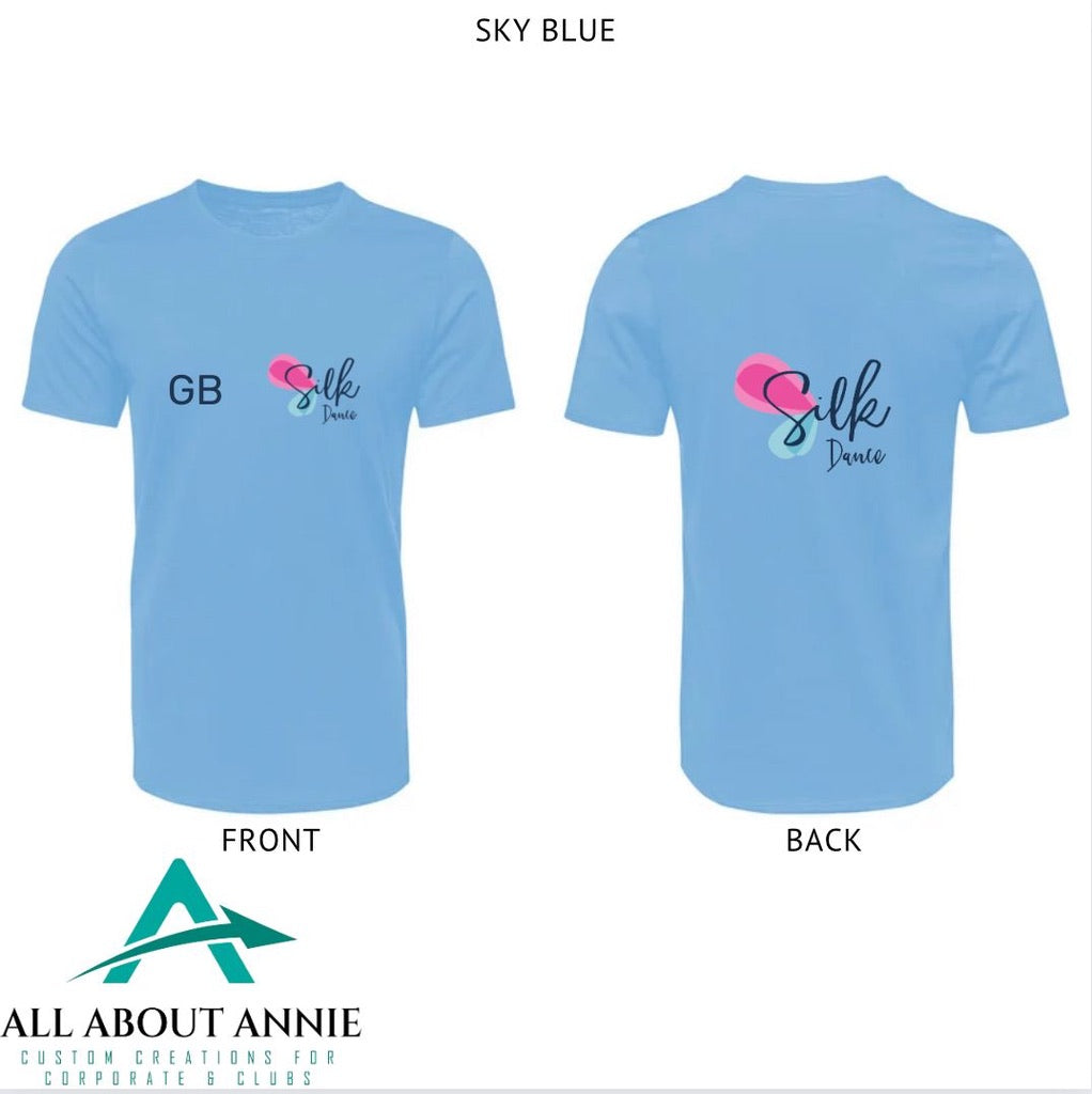 Adults T-Shirts - Sky Blue