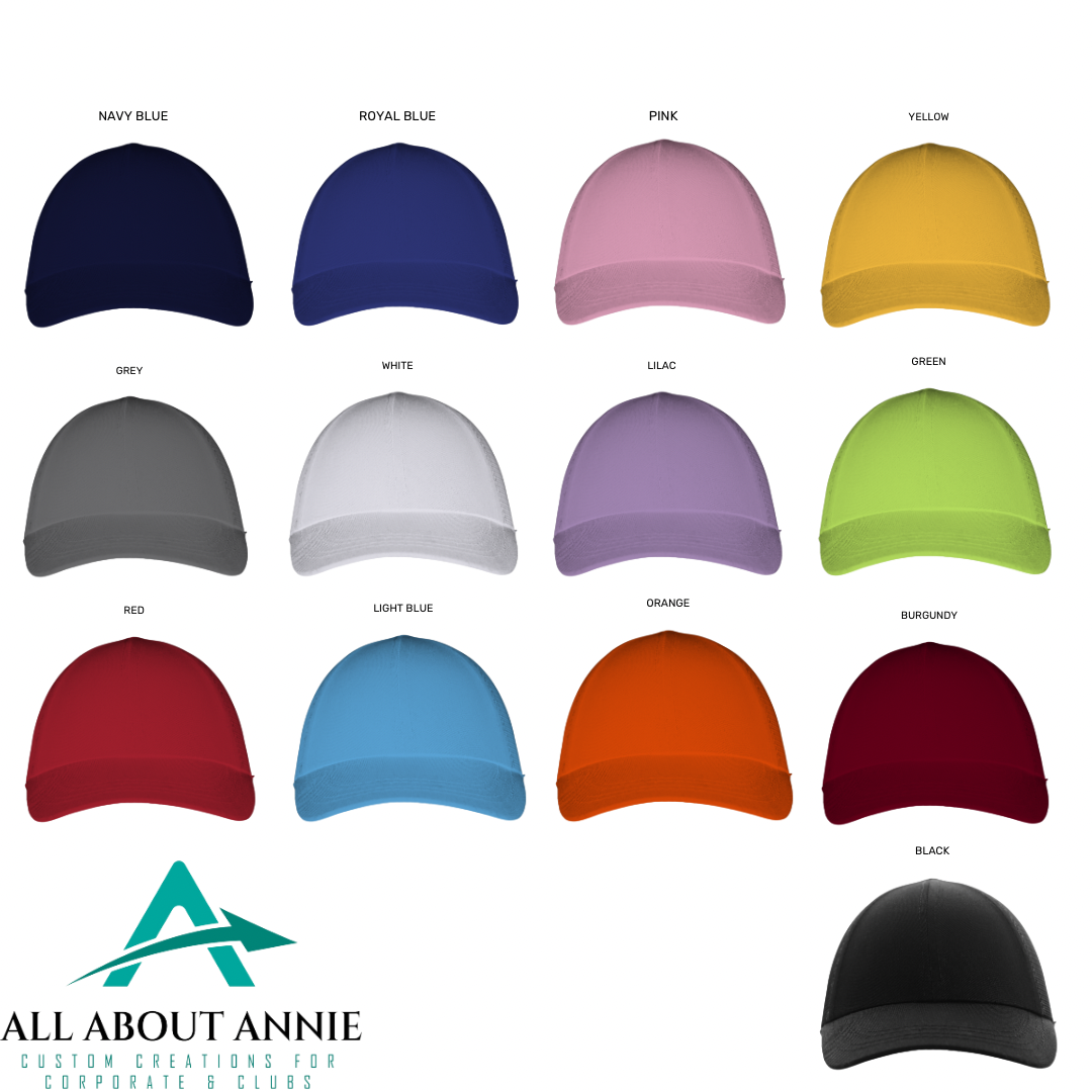 Baseball Cap - Colour Options