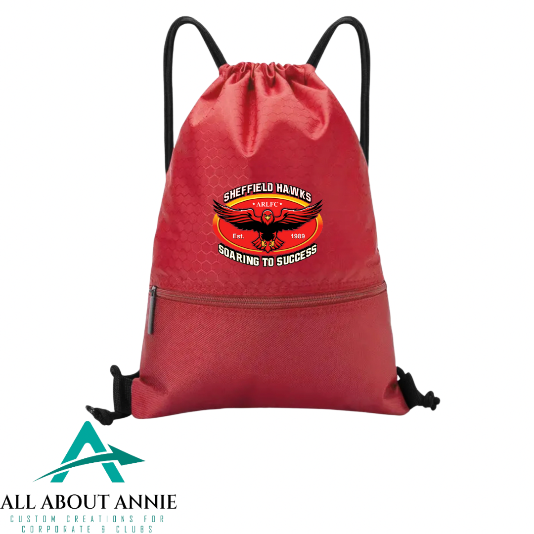 Sports Drawstring Bag - Red