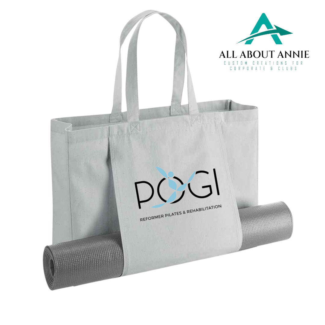 Yoga/Pilates Tote Bag - Grey