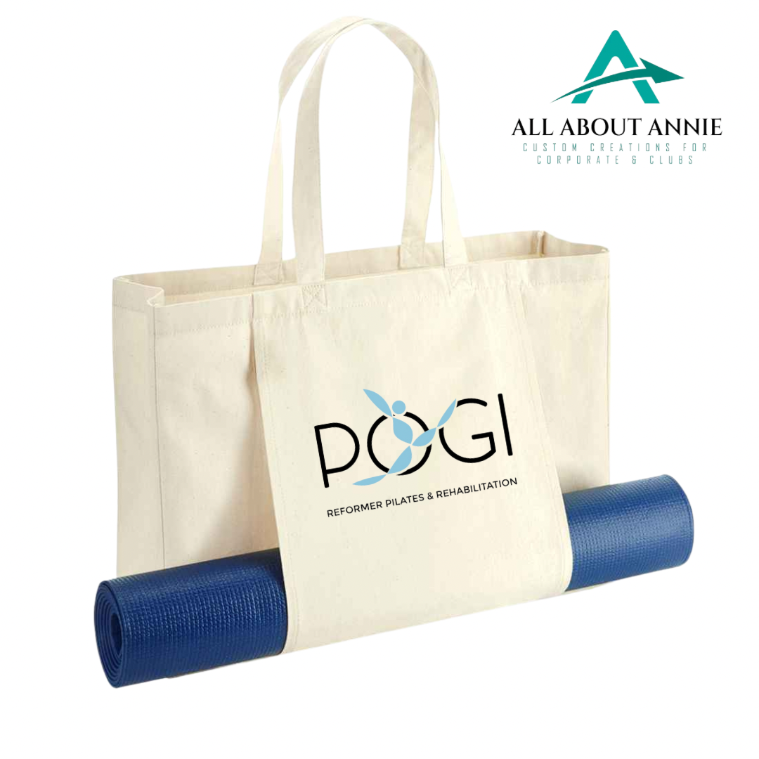 Yoga/Pilates Tote Bag - Natural